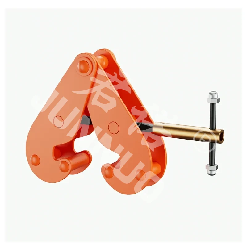 Beam trolley for hoist movement on I-beam