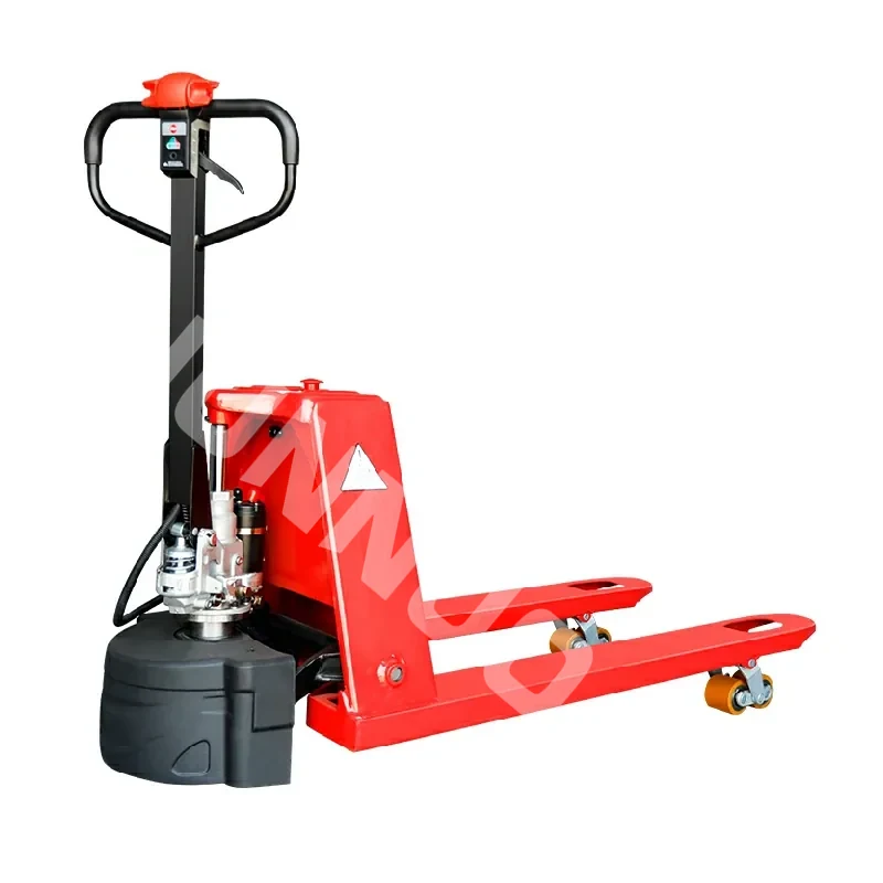 Electric pallet truck for warehouse movement