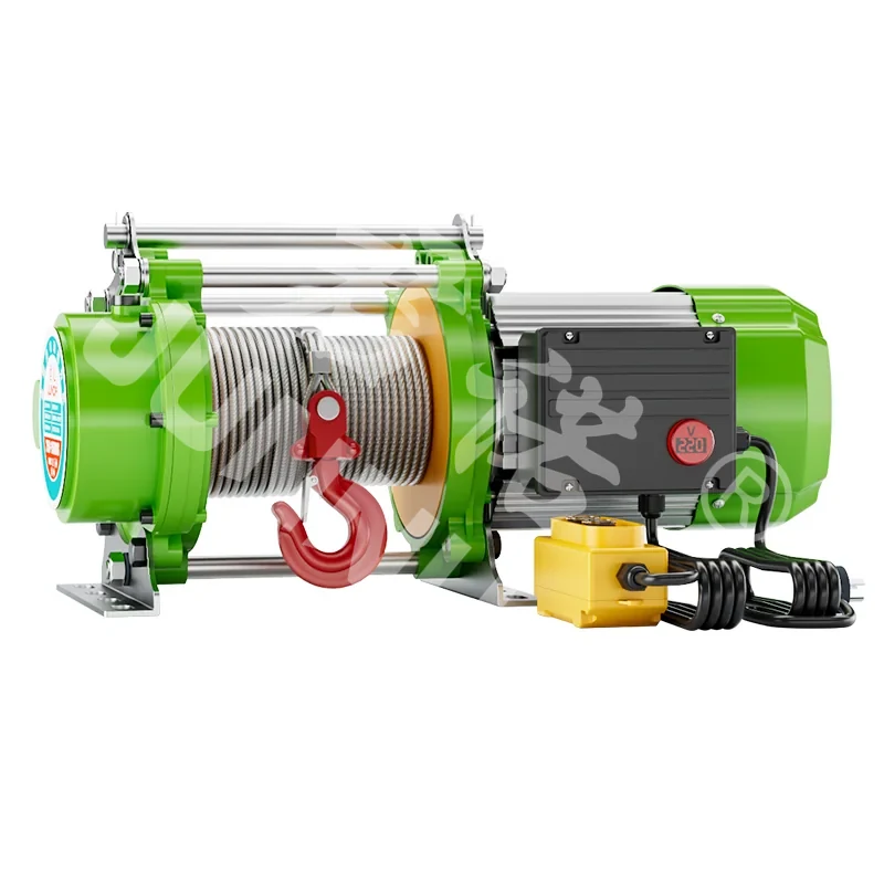 Electric wire rope hoist for industrial lifting