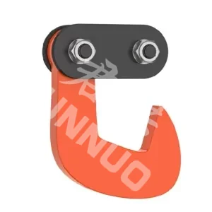 Horizontal lifting clamp for steel plate handling