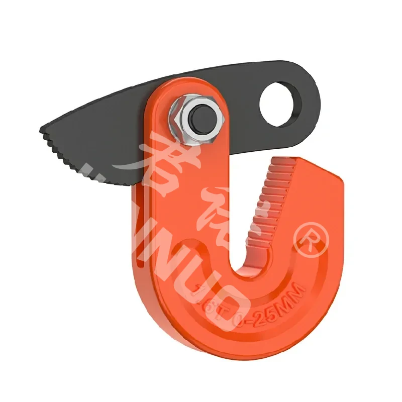 Steel plate clamp for plate lifting