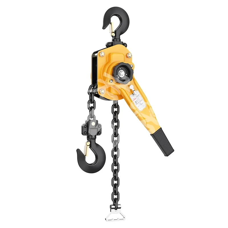 VA lever hoist with chain and hook
