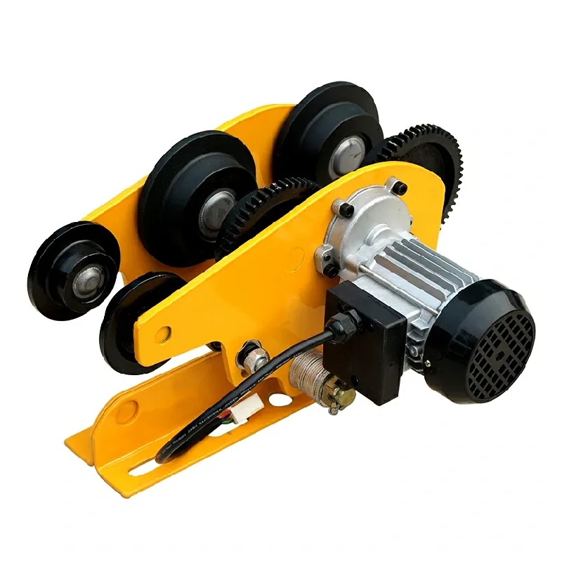 Electric trolley for hoist travel