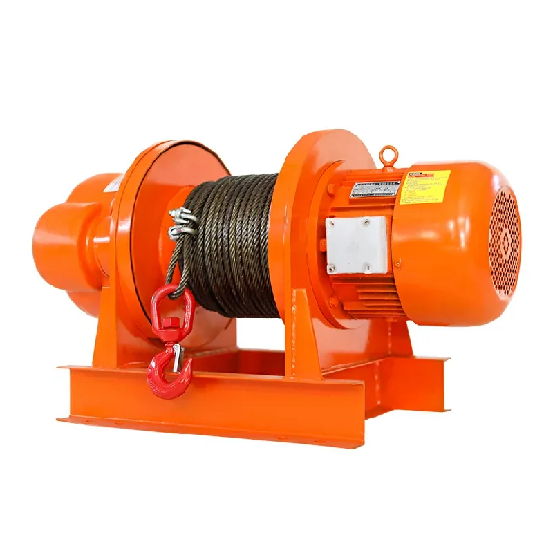 Electric winch for lifting and pulling applications