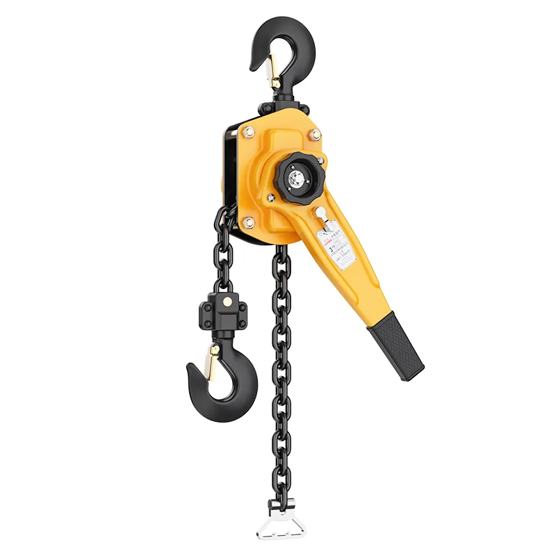 VA lever hoist with chain and hook
